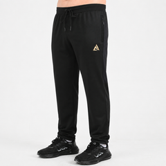 Men's Stretch Black Sports Jogger