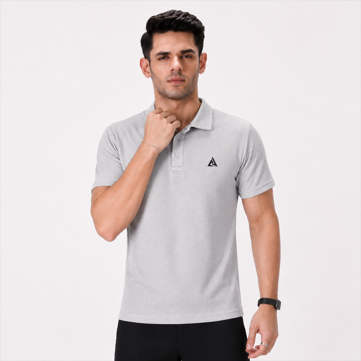 Urban Frost Gray Polo Shirt