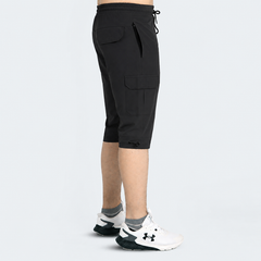 Black Premium 3-Quarter Shorts