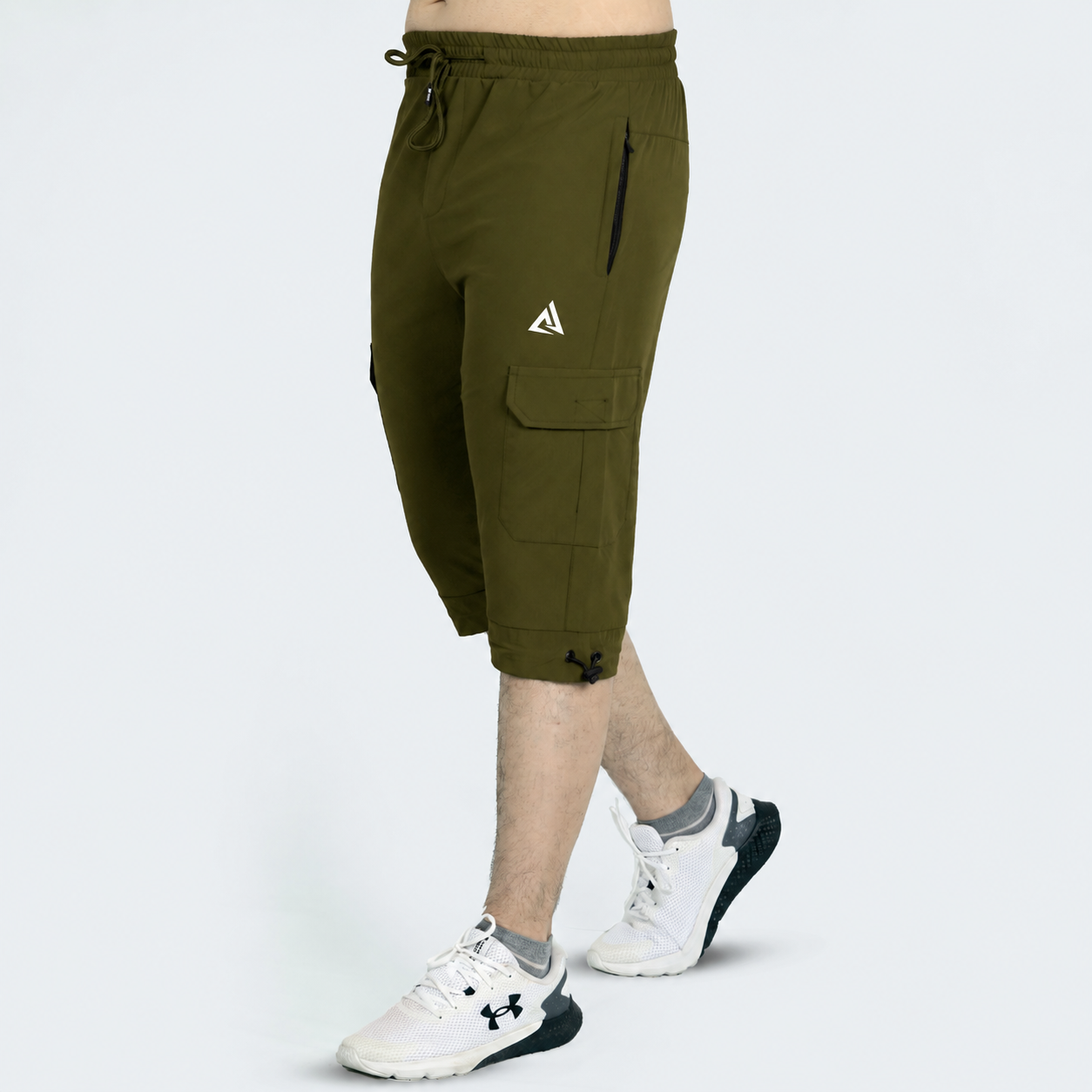 Athletic  3-Quarter Shorts