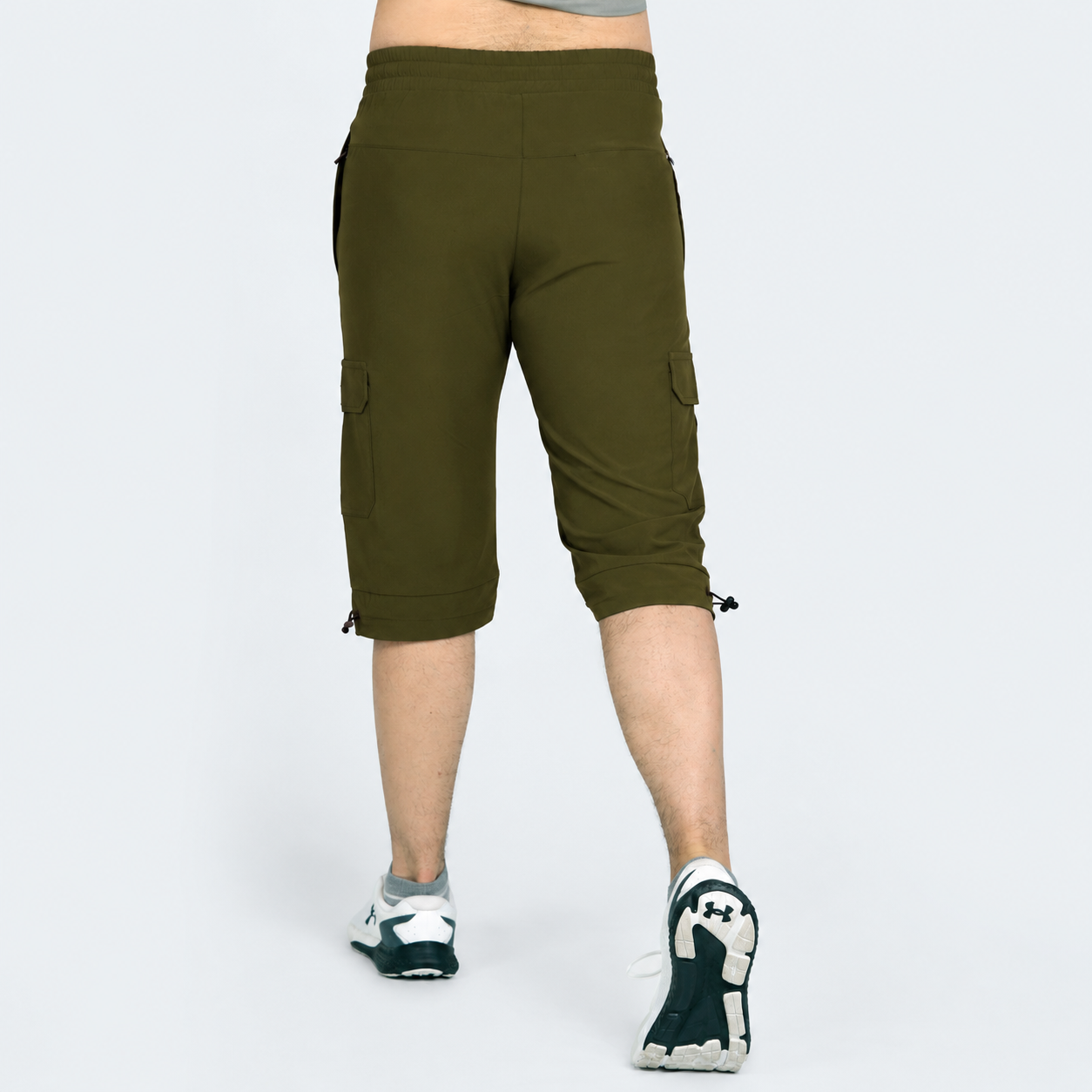 Athletic  3-Quarter Shorts