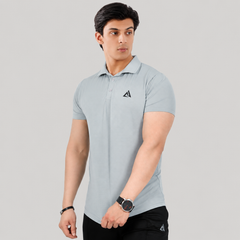 Grey True Fit Polo Shirt