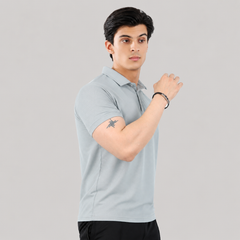 Grey True Fit Polo Shirt