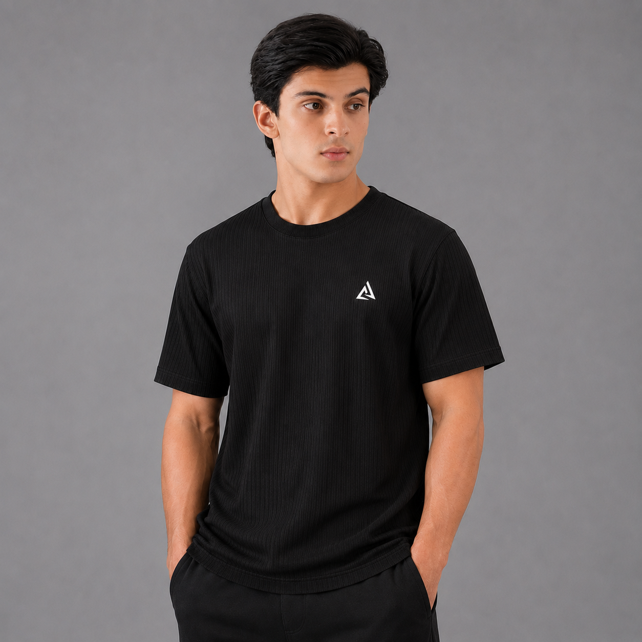 Core Black Essential T-Shirt