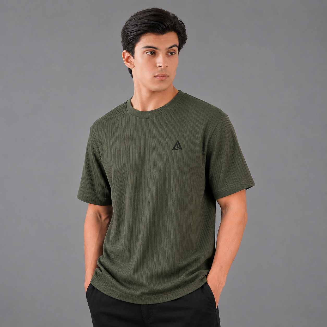 Dark Olive Essential T-Shirt