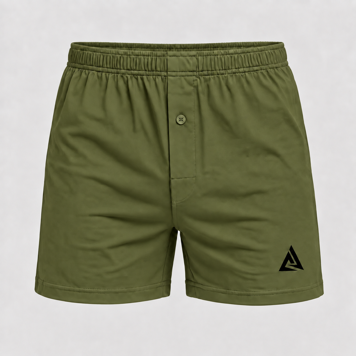 (Single) Men's Olive Green Boxer Shorts