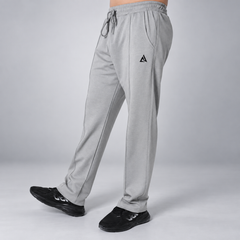 Straight Dot Silver Gray Trouser