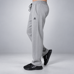 Straight Dot Silver Gray Trouser