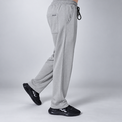 Straight Dot Silver Gray Trouser