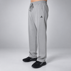 Straight Dot Silver Gray Trouser