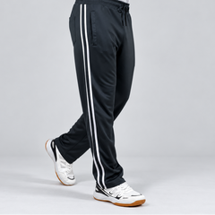 Dynamic Stripe Gray Trouser
