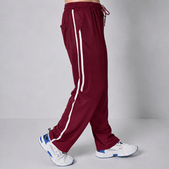 Vibe Motion Maroon Baggy Trouser