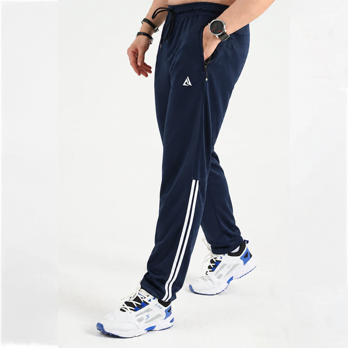 Striped Joggers 2.0 Navy