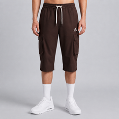 Ranger Fit Cargo Brown 3 Quarter Short