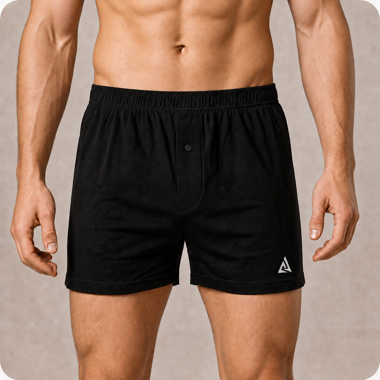 (Single) Men's Black Boxer Shorts