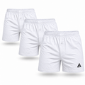 (Pack of 3) Men's White Boxer Shorts