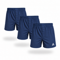 (Pack of 3) Men's Navy Boxer Shorts