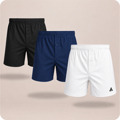 Pack of 3 Men's Boxer Shorts