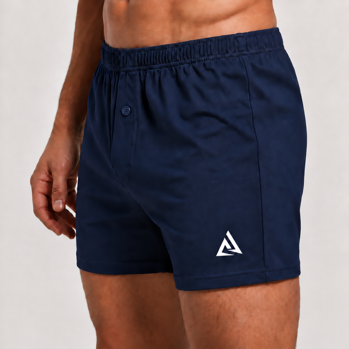 (Single) Men's Navy Boxer Shorts