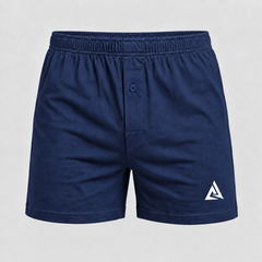 (Single) Men's Navy Boxer Shorts