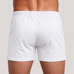(Single) Men's White Boxer Shorts