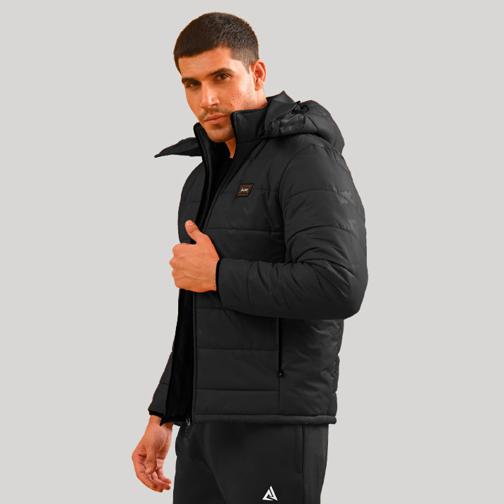 Winter Waterproof Jacket In Classic Black