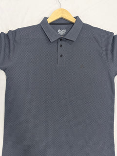Nano Mesh Golf Polo Shirt Grey