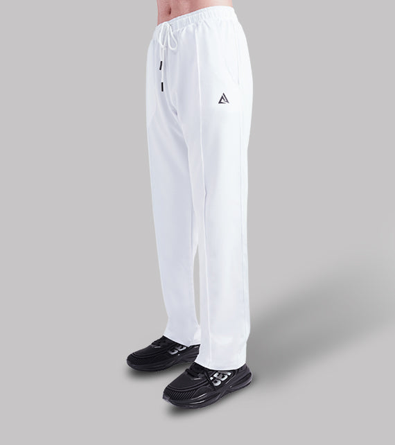 WHITE - BAGGY TROUSER