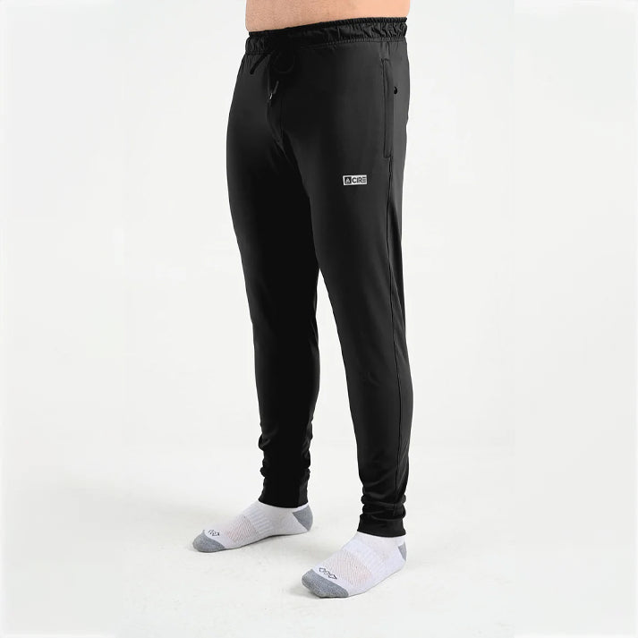 CASUAL GYM TROUSER - 4 SEASONS IN BLACK