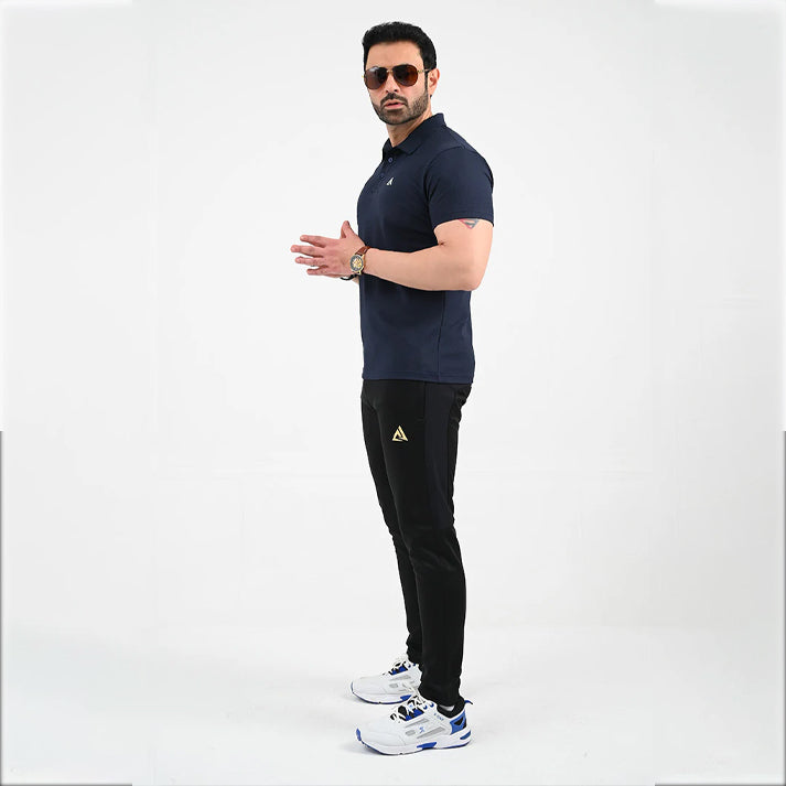 NAVY POLO TRACKSUIT FOR SUMMER SEASON