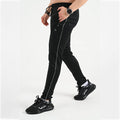 Comfy Stretchy Gym Trouser with Gray Line