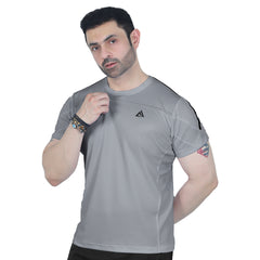 Fidora Light Gray Dri-Fit T-Shirt