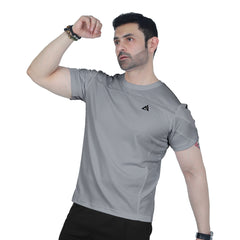 Fidora Light Gray Dri-Fit T-Shirt