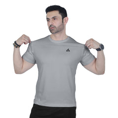 Fidora Light Gray Dri-Fit T-Shirt
