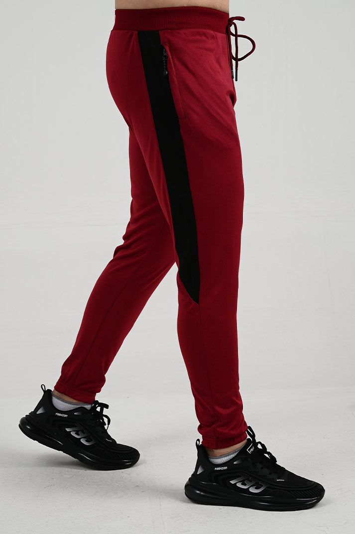 ACTIVE WEAR JOGGERS - MAROON