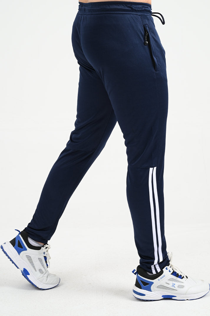 STRIPED JOGGERS 2.0 ACTIVE CASUAL BOTTOM Navy